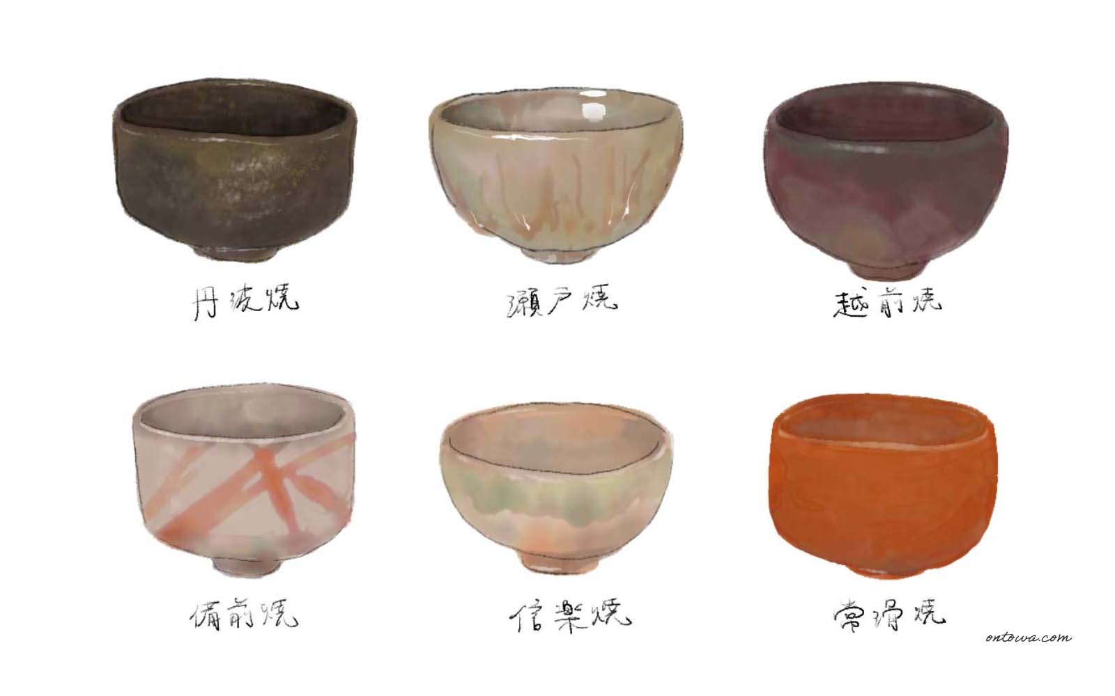 日本六古窯の焼きもの | 工芸と心地よい暮らしを探すメディア ontowa